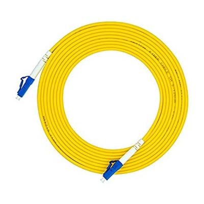 FTTH Fiber Optic Cable 1 Core Single Mode LC To LC Patch Cord 1M 3M 5M 10M
