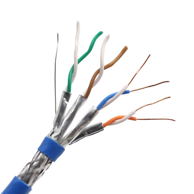 100% Copper Cat 7 Ethernet Cable PVC LSZH CPR EU Market 100m Roll