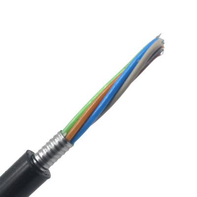 12 24 36 48 Core Fiber Optic Cable GYTS For Outdoor Aerial and Duct