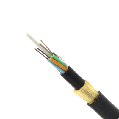 FRP Central Strength Member ADSS Outdoor Optical Fiber Cable 2/6/24/48/72/96core
