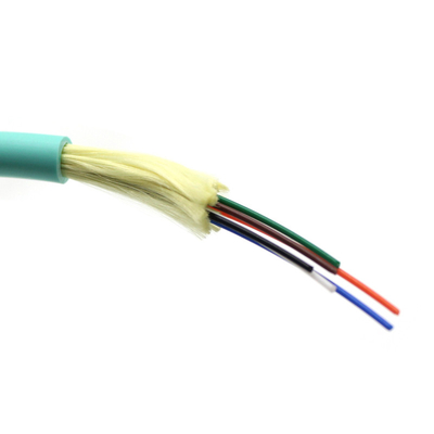 Tight Buffer LSZH Indoor Optical Fiber Cable With PVC Sheath For Communication Cables
