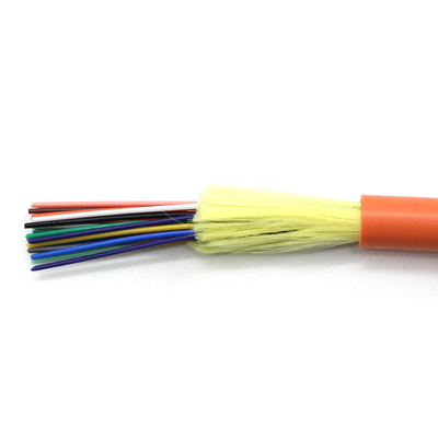 6 12 24 Core OM1 OM2 OM3 Optical Fiber Cable GJFJV GJFJH GJFJU Ftth Internet Indoor Bundle Cables
