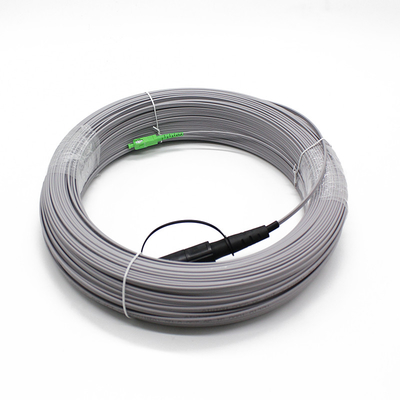 Black Fiber Optic LC Patch Cord Compatible with Corning Optitap Connector