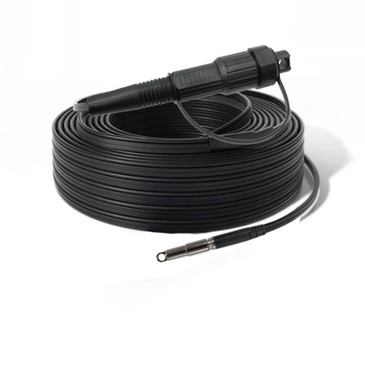 LSZH Waterproof Opti-tap Corning LC APC Connector Fiber Optic Patch Cord with G657A1 G657A2 Single Mode Flat Drop Cable 3m