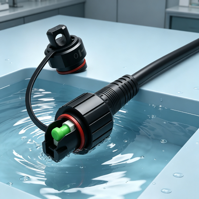 New IP68 Fiber Optic Drop Cable Outdoor Cable Assemblies Corning huawei Fiber Optic Waterproof Fast Connector