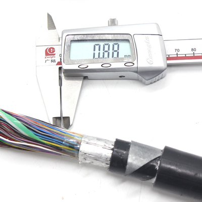 การสื่อสาร 25 คู่ Cat3 25x2x0.4 เคเบิลตัวนำทองแดงเปลือยโทรคมนาคม
