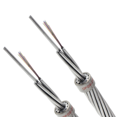 OPGW Electric Optical Cable สายไฟคอมโพสิตพร้อมใยแก้วนำแสง 12-96core