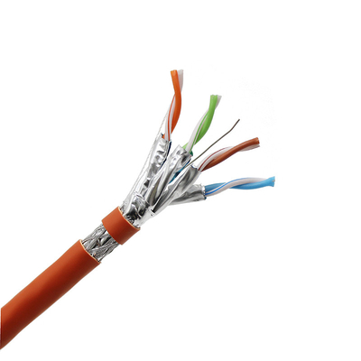 สายเคเบิลอีเทอร์เน็ตความเร็วสูง Cat8 RJ45 เครือข่าย 25/40Gbps 2000MHz เหมาะสําหรับ Router คอมพิวเตอร์ PS4 อุปกรณ์มัลติมีเดีย