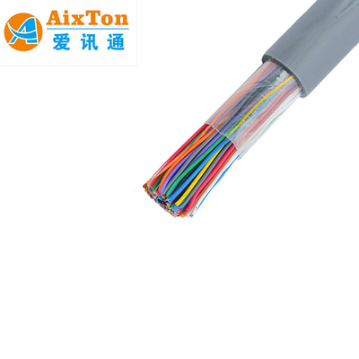 100 คู่สายโทรศัพท์ภายในห้องสําหรับการสื่อสาร 24AWG 26AWG PE วัสดุประกอบความละเอียด YD/T838.4-2003 มาตรฐาน