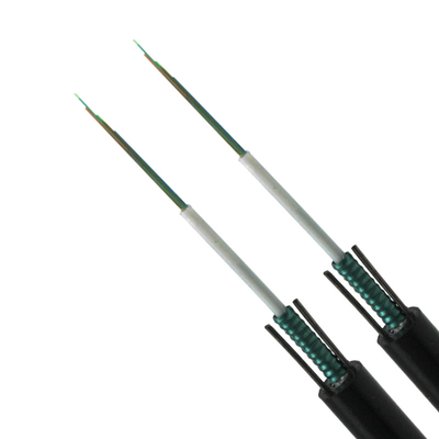 GYXTW 4-48 Core Outdoor Fiber Optic Cable FTTH Networking Steel Wire เสริมสายไฟเบอร์ออปติก สําหรับใช้ในโทรคมนาคม