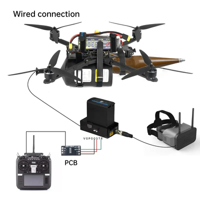 สายไฟเบอร์ออปติก 10KM/20KM/30KM สําหรับ Drone FPV วัสดุที่ทนทานกันกระแทก
