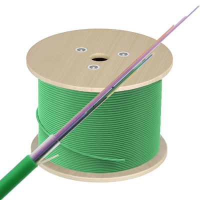 2-24 Core SM Air Blown Fiber Optical Cable HDPE Micro Duct ABF Cable GCYFY เทคโนโลยีที่ก้าวหน้าสําหรับการติดตั้งท่อ
