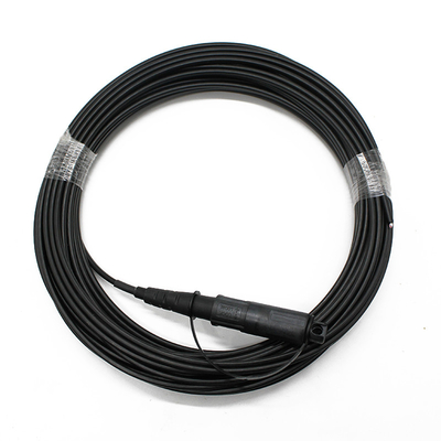 Outdoor Duplex LC 8core Fullaxs เส้นเชื่อมไฟเบอร์ปาทช์สําหรับสถานีฐาน 7.0 มม กว้างสาย 1310/1550nm ความยาวคลื่น