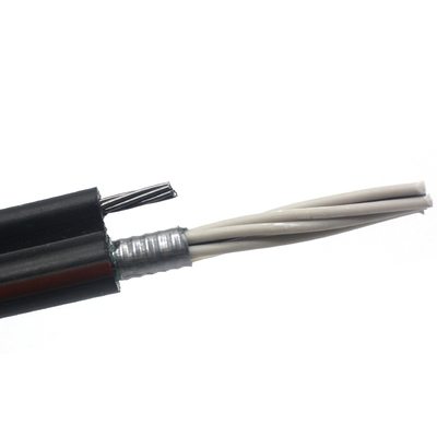 GYTS GYTA สายเคเบิลไฟเบอร์ออปติกสล็อค ADSS จํานวนไฟเบอร์ 48 คอร์ สนับสนุน 2-144 คอร์ ความยาว 1-5 กม. ต่อกลองไม้