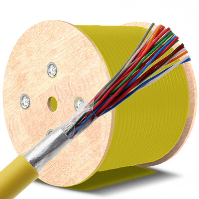 สายโทรศัพท์ Cat5e ภายใน/ภายนอกอาคาร 23AWG 24AWG Cat3 UTP LSZH