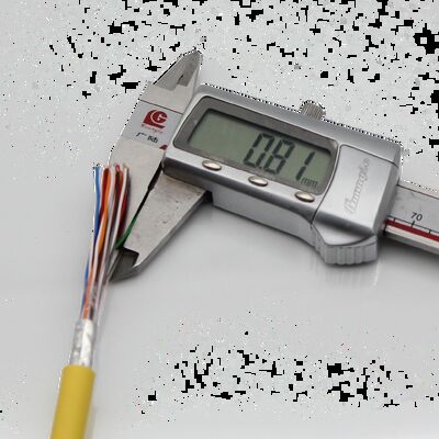 สายโทรศัพท์กลางแจ้ง OEM ด้วย LSZH Cat3 สายโทรศัพท์กลางแจ้งหลายคู่ 0.5mm ทองแดง 50 100 คู่