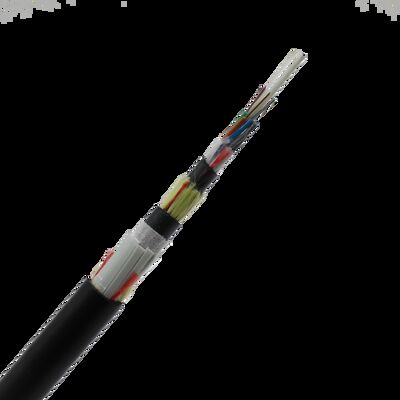 Outdoor Aerial Overhead ADSS Fiber Optic Cables 1/2/4/6/8/12/24/48/144 Core Single Mode