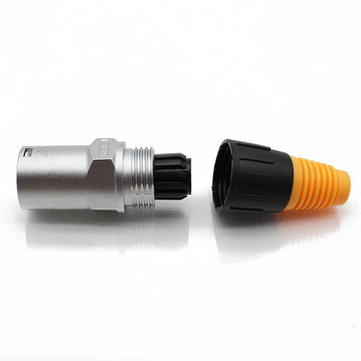 สายเคเบิล Ethercon CAT6 RJ45 Signal Stage Soft Cable พร้อมสายเคเบิล Cat6 อินพุตและเอาต์พุต