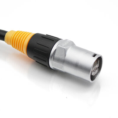 คุณภาพสูง 8P8C RJ45 เครื่องเชื่อมกันน้ํา RJ45 Ethernet Connector ชาย