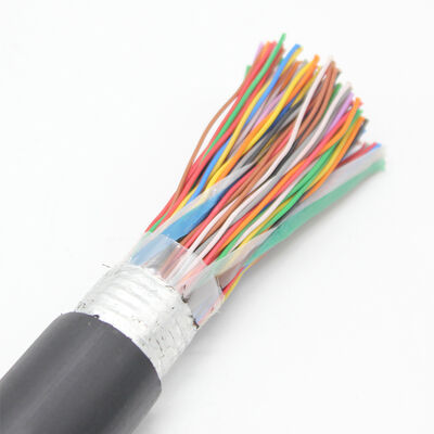สายโทรศัพท์ใต้ดินกลางแจ้ง 24Awg 26Awg CAT3 CAT5 ประเภท HYA 400 500 600 คู่