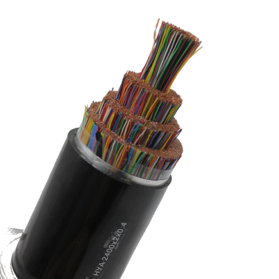 Cat3 UTP และ FTP 24AWG สายโทรศัพท์หลายคู่ในภายใน/ภายนอก 25 คู่