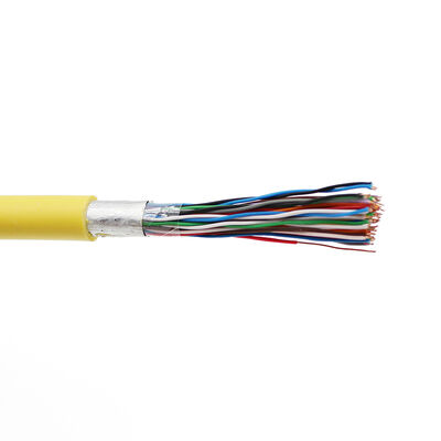 สายโทรศัพท์ภายนอกอาคาร Cat3 100คู่ 200คู่ ฉนวน LSZH ทองแดง ขนาด 24awg