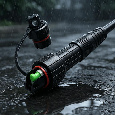 2x3mm huawei SC Connector Outdoor กันน้ํา สายพับไฟเบอร์ออปติก